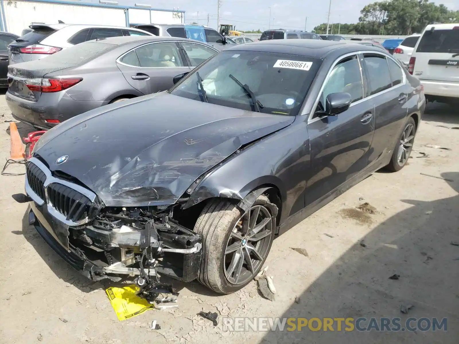 2 Photograph of a damaged car WBA5R7C08LFH40753 BMW 3 SERIES 2020