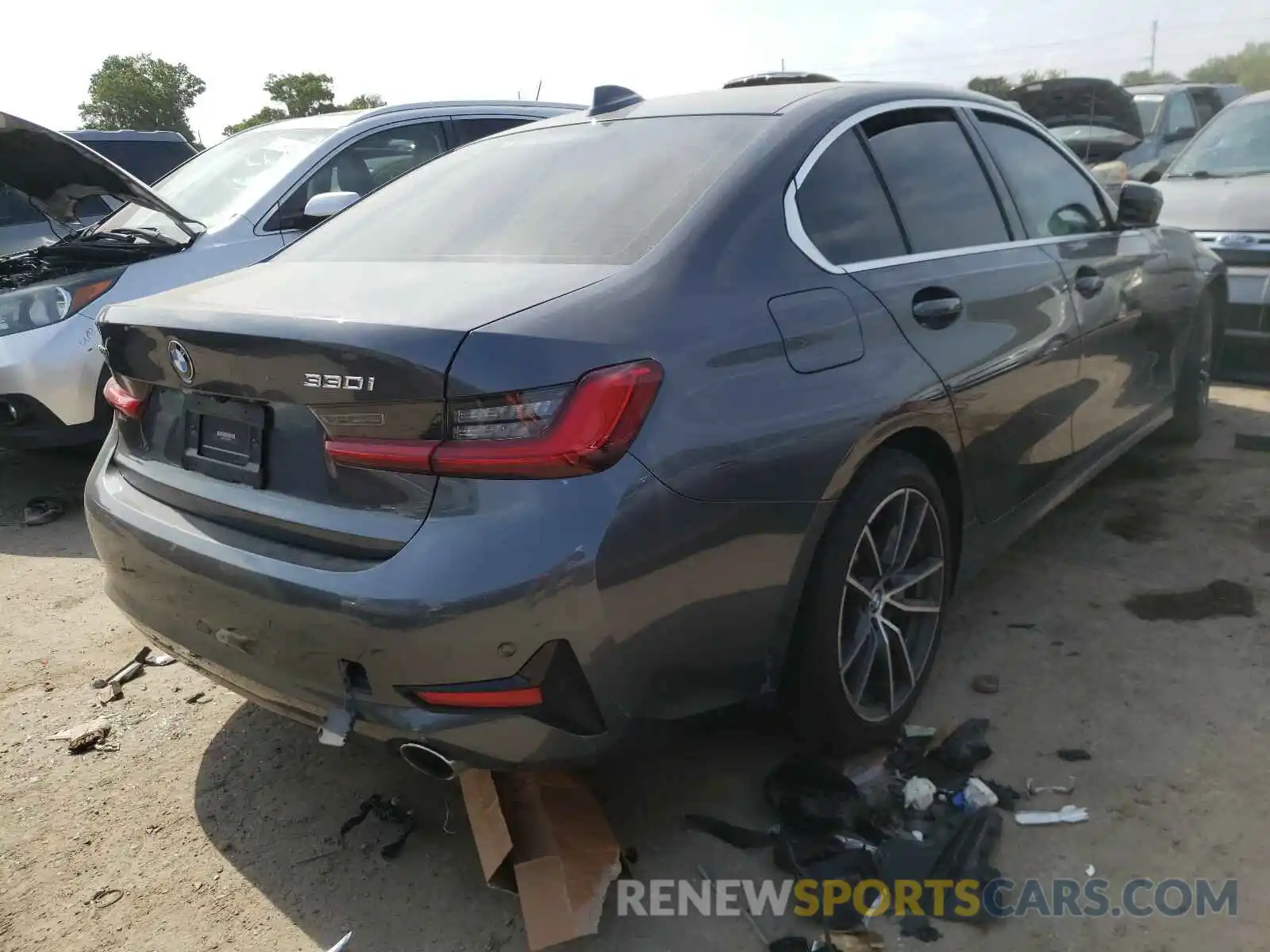 4 Photograph of a damaged car WBA5R7C08LFH40753 BMW 3 SERIES 2020