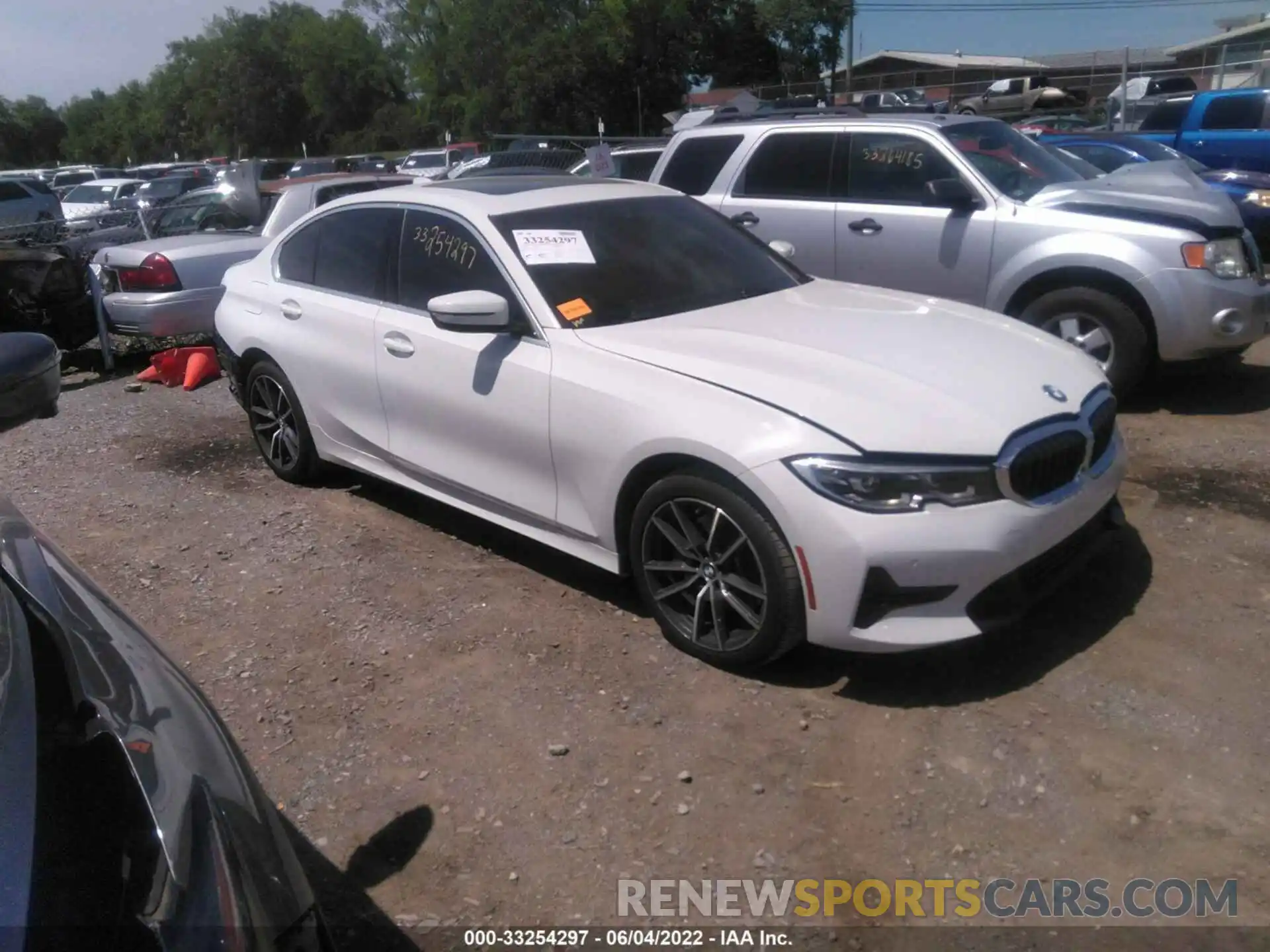 1 Photograph of a damaged car WBA5R7C08LFH41580 BMW 3 SERIES 2020