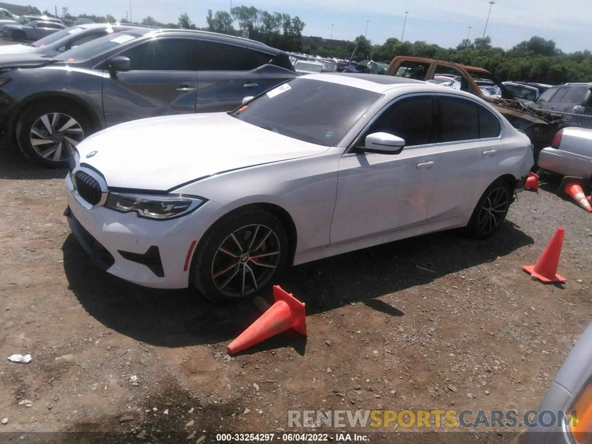 2 Photograph of a damaged car WBA5R7C08LFH41580 BMW 3 SERIES 2020