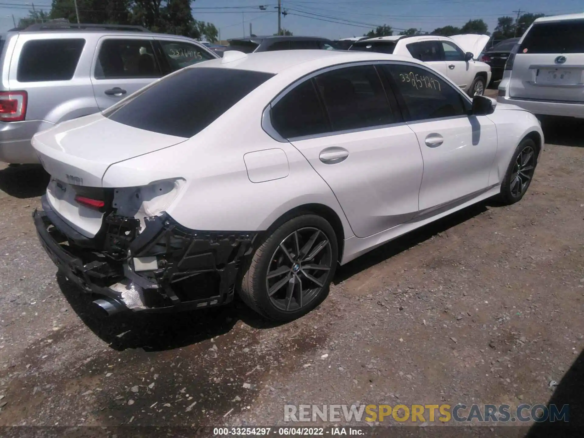 4 Photograph of a damaged car WBA5R7C08LFH41580 BMW 3 SERIES 2020