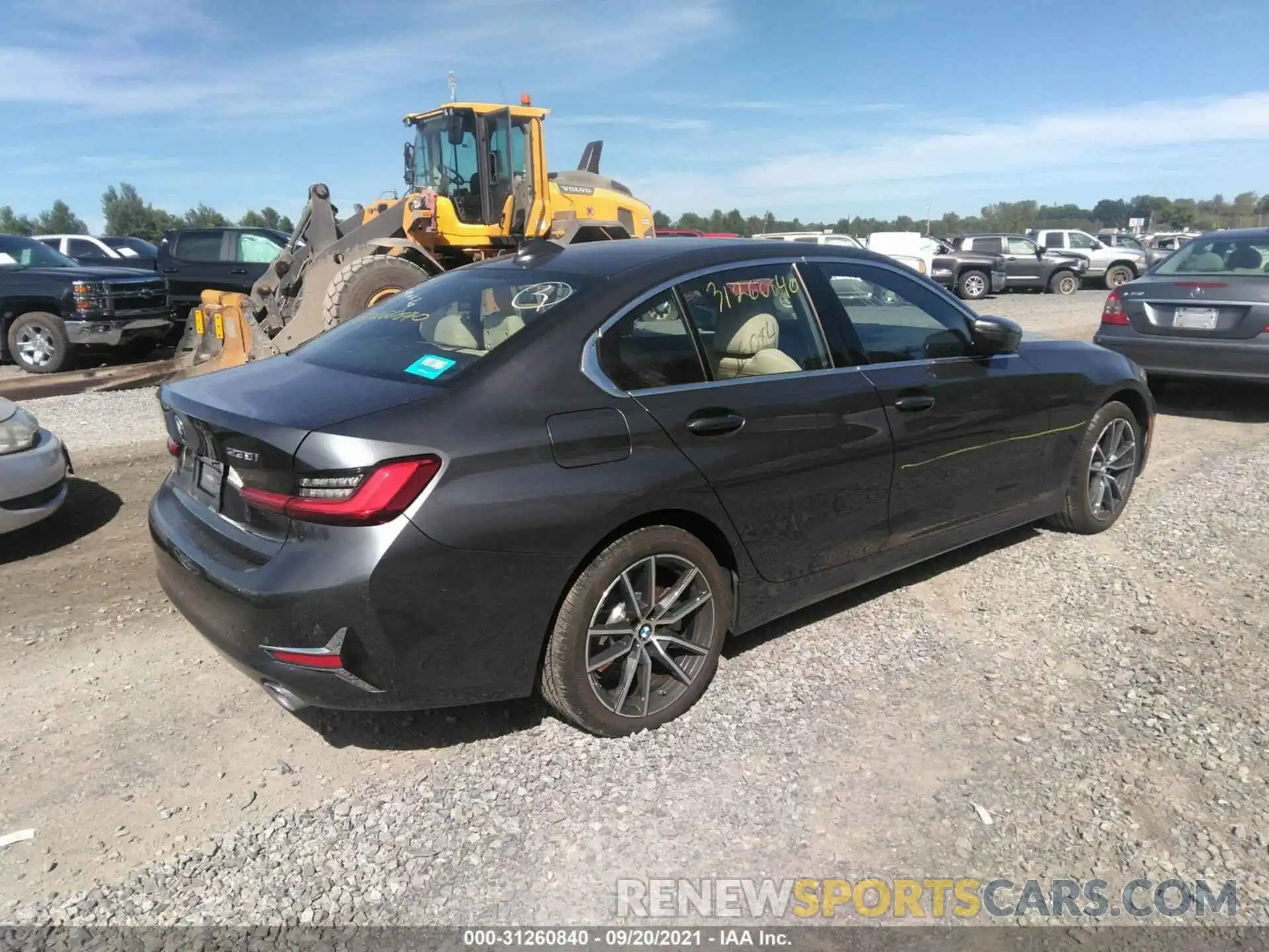 4 Photograph of a damaged car WBA5R7C08LFH48836 BMW 3 SERIES 2020