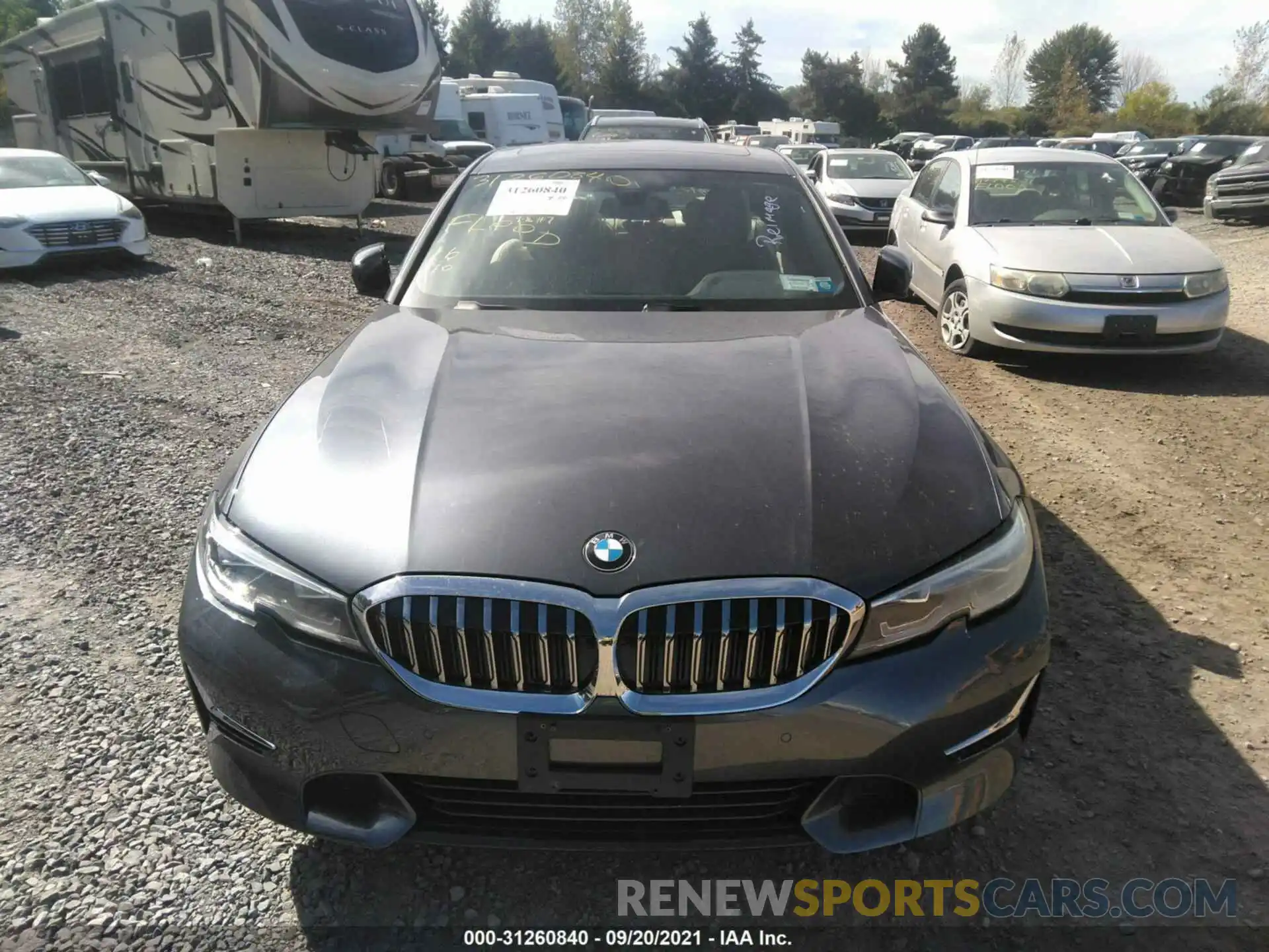 6 Photograph of a damaged car WBA5R7C08LFH48836 BMW 3 SERIES 2020