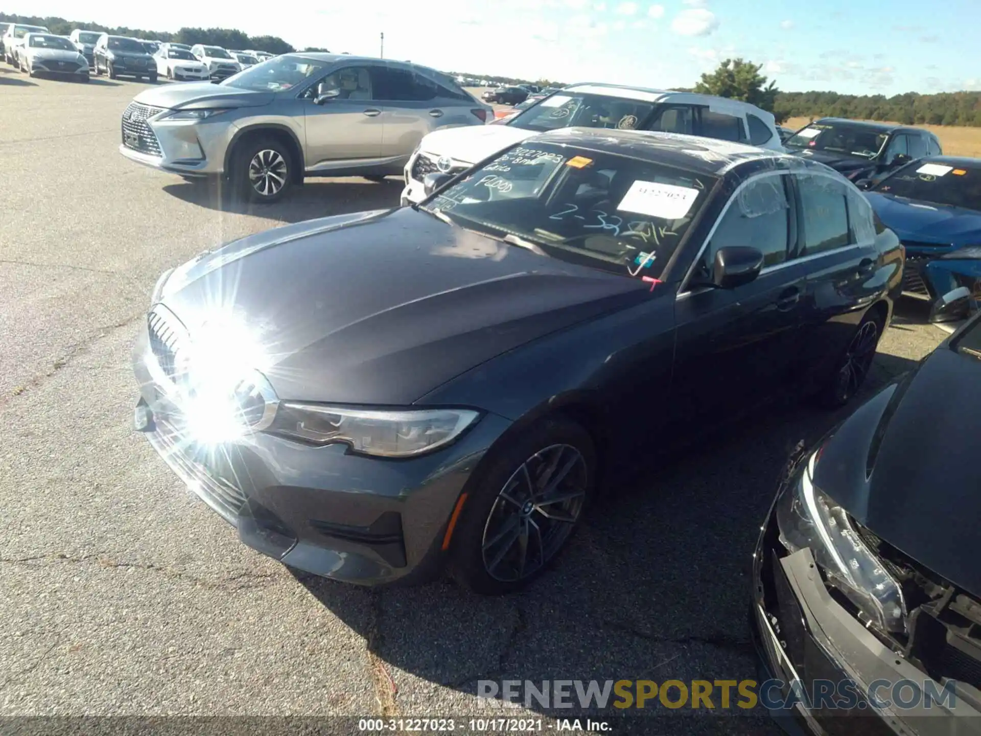 2 Photograph of a damaged car WBA5R7C08LFJ09854 BMW 3 SERIES 2020