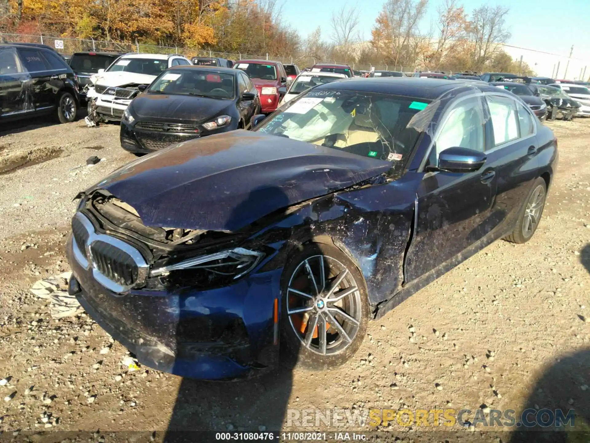 6 Photograph of a damaged car WBA5R7C0XLFH41676 BMW 3 SERIES 2020