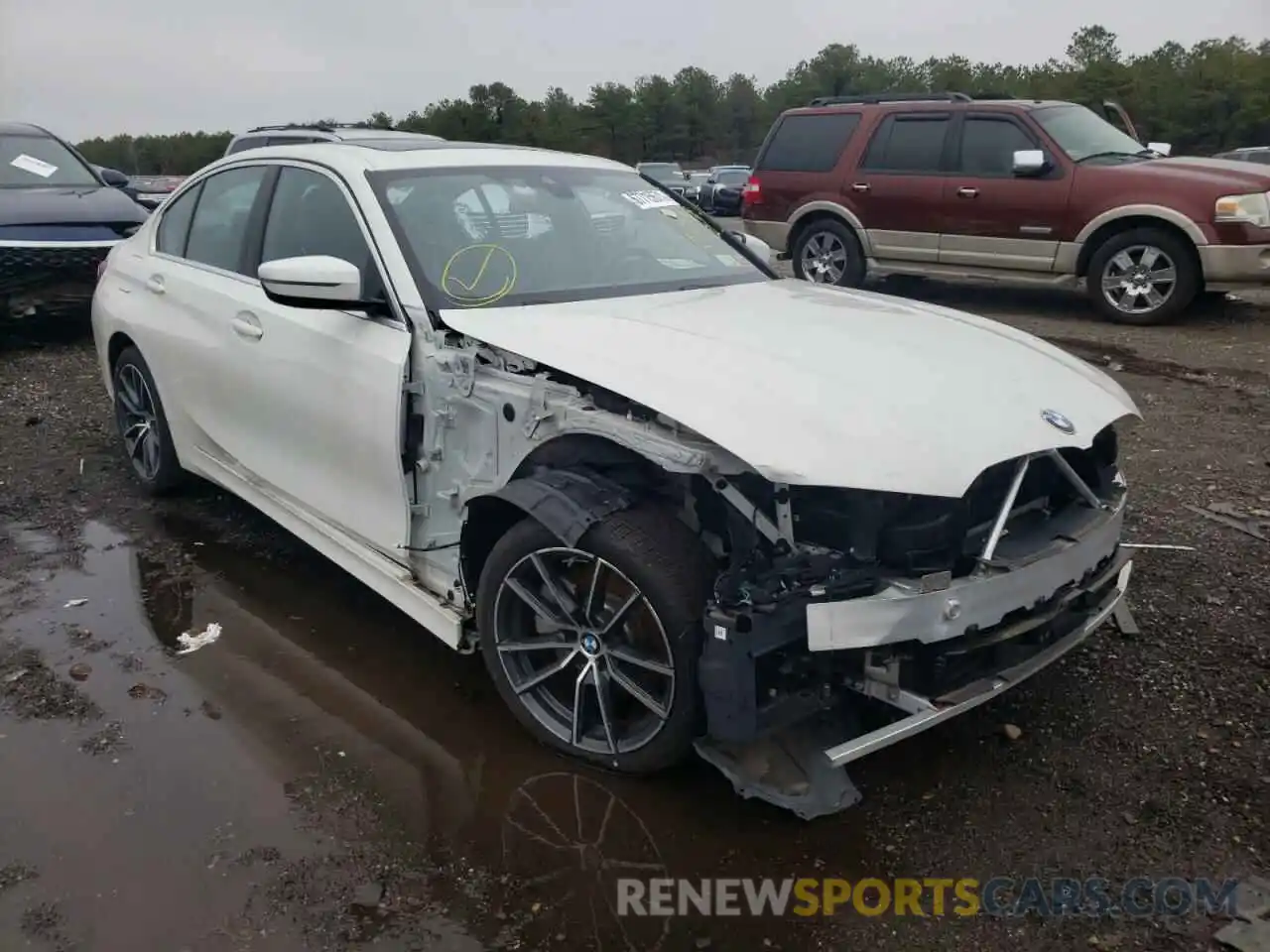 1 Photograph of a damaged car WBA5R7C0XLFH45551 BMW 3 SERIES 2020