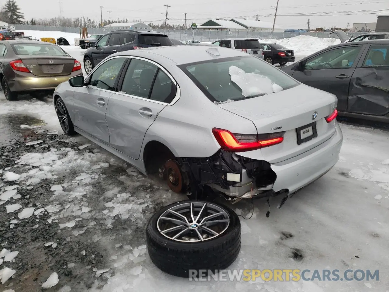 3 Photograph of a damaged car WBA5R7C0XLFH45887 BMW 3 SERIES 2020