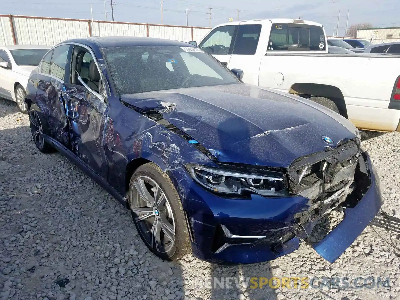 1 Photograph of a damaged car WBA5R7C0XLFH79117 BMW 3 SERIES 2020