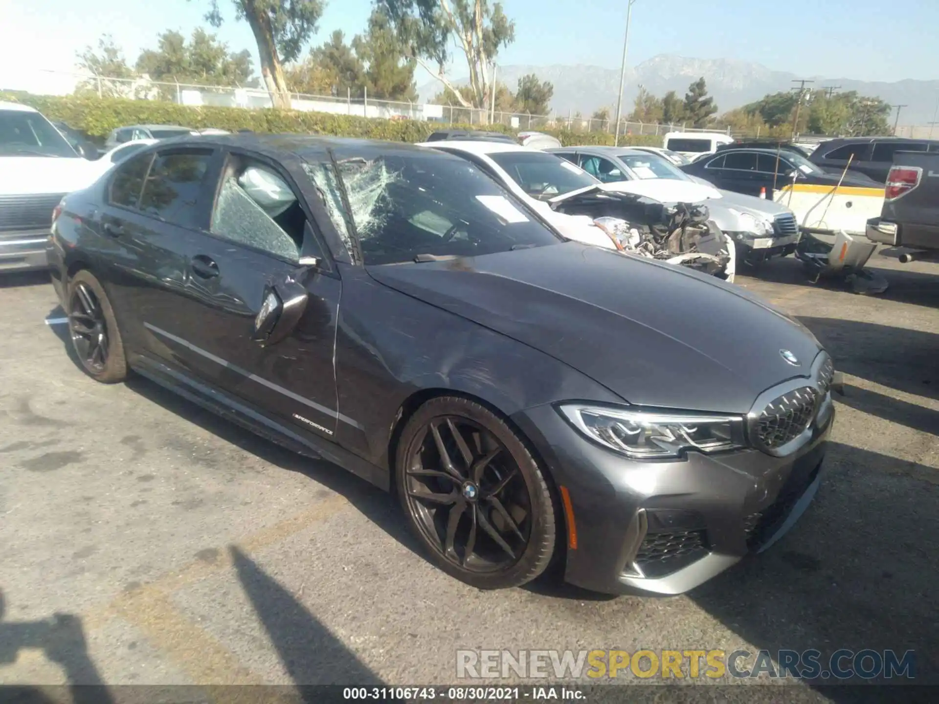 1 Photograph of a damaged car WBA5U7C00LA234150 BMW 3 SERIES 2020