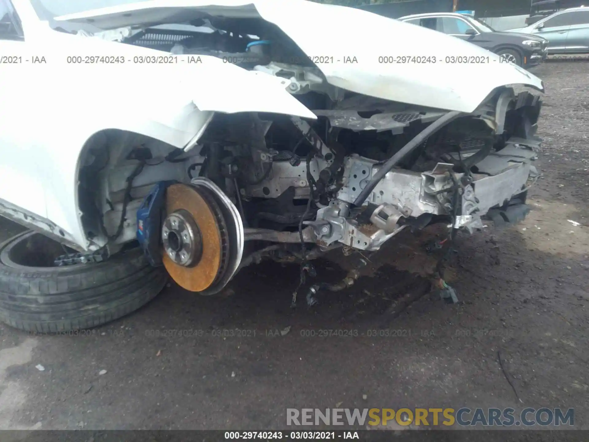 6 Photograph of a damaged car WBA5U7C00LAF54149 BMW 3 SERIES 2020