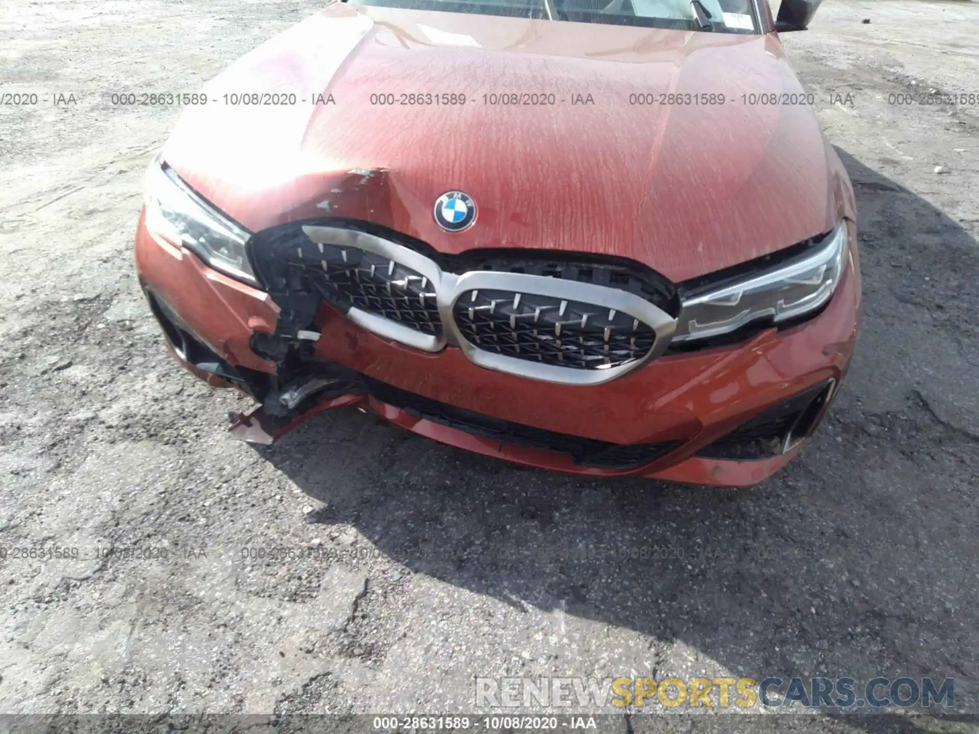 6 Photograph of a damaged car WBA5U7C00LFH54757 BMW 3 SERIES 2020