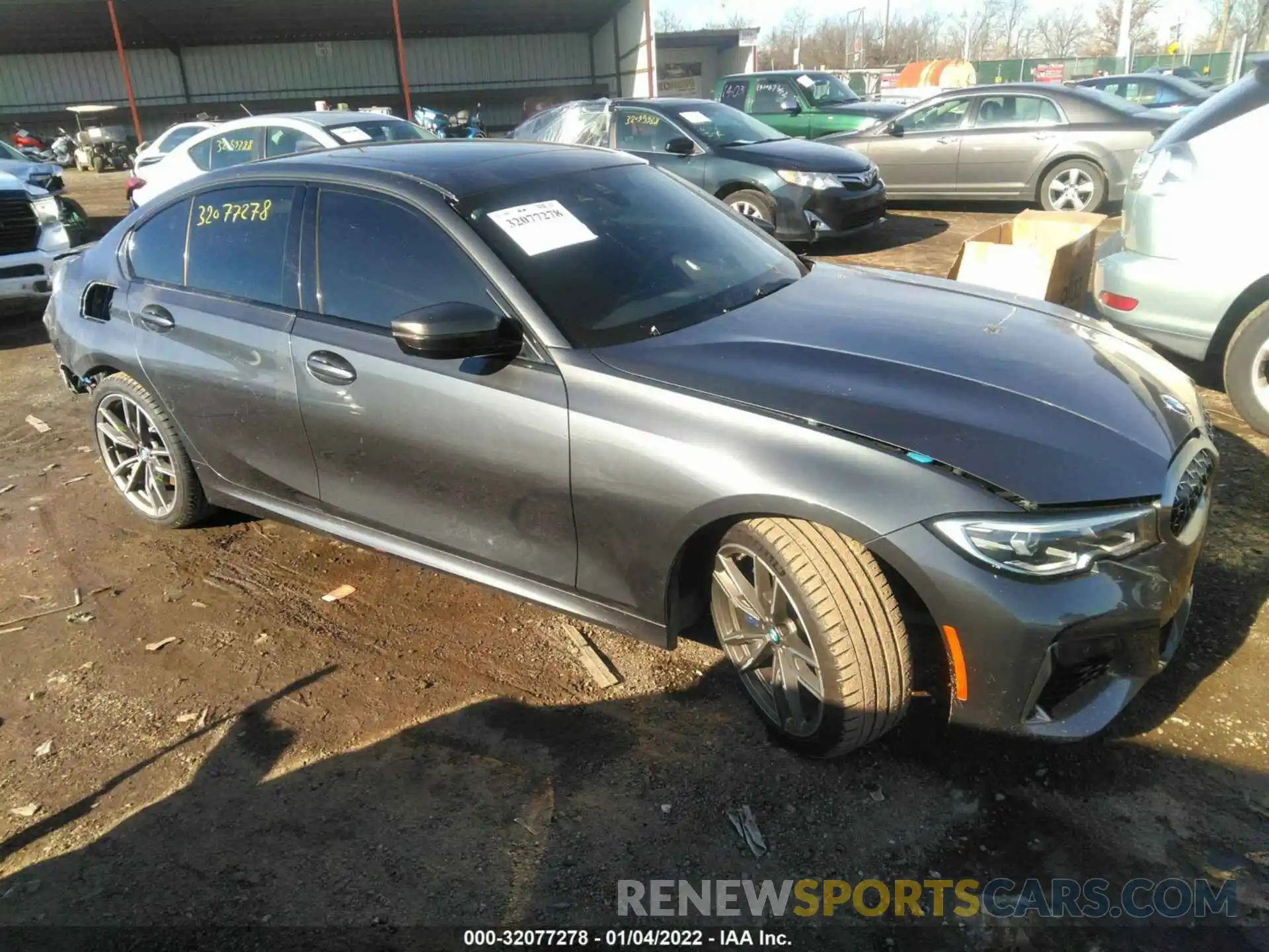 1 Photograph of a damaged car WBA5U7C01LA232410 BMW 3 SERIES 2020