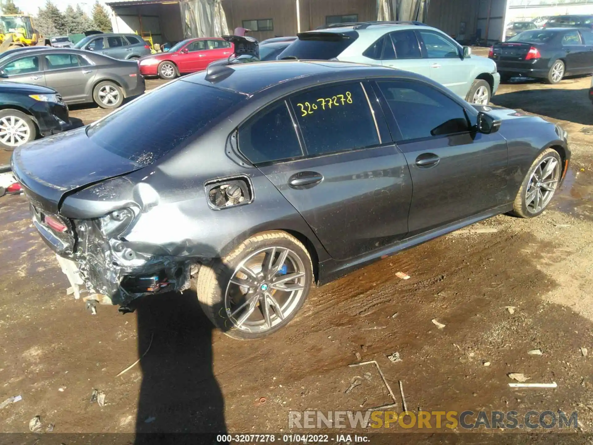 4 Photograph of a damaged car WBA5U7C01LA232410 BMW 3 SERIES 2020