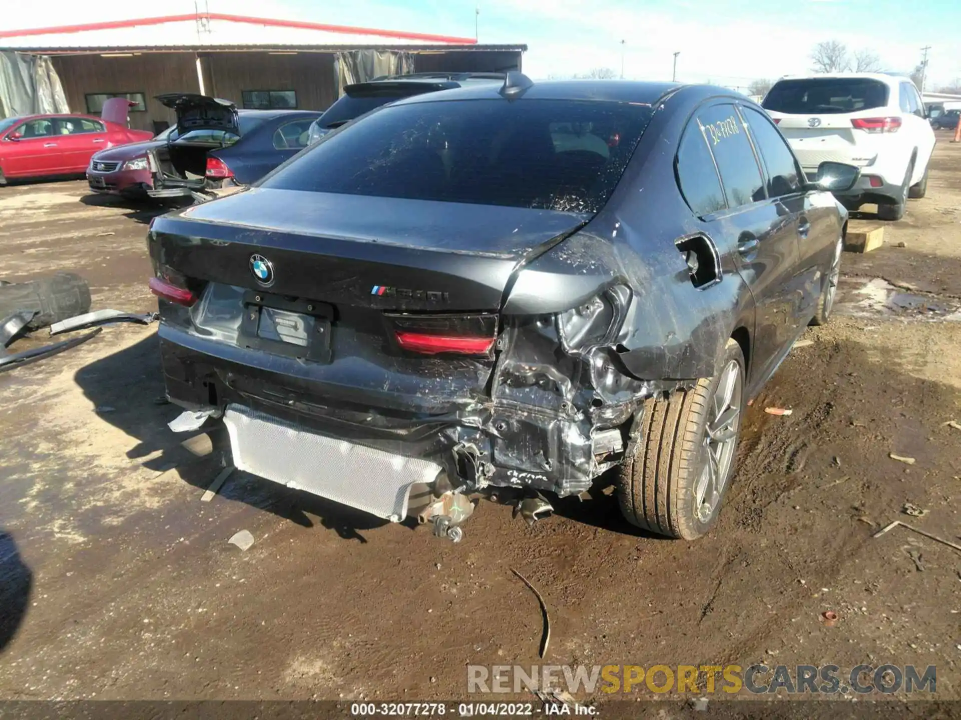 6 Photograph of a damaged car WBA5U7C01LA232410 BMW 3 SERIES 2020