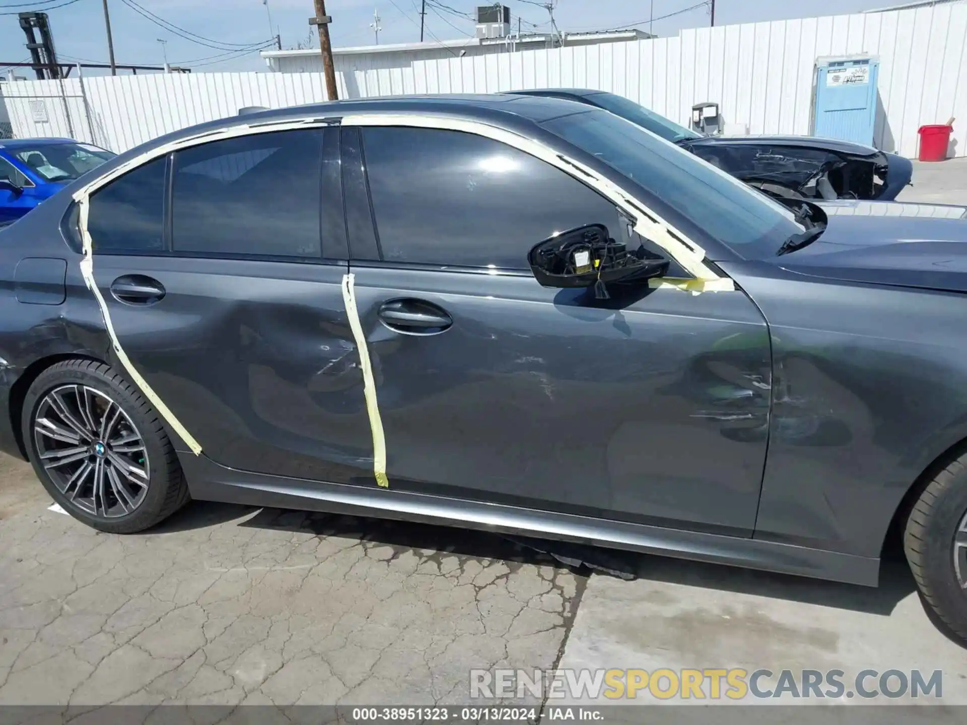 13 Photograph of a damaged car WBA5U7C01LFH01470 BMW 3 SERIES 2020