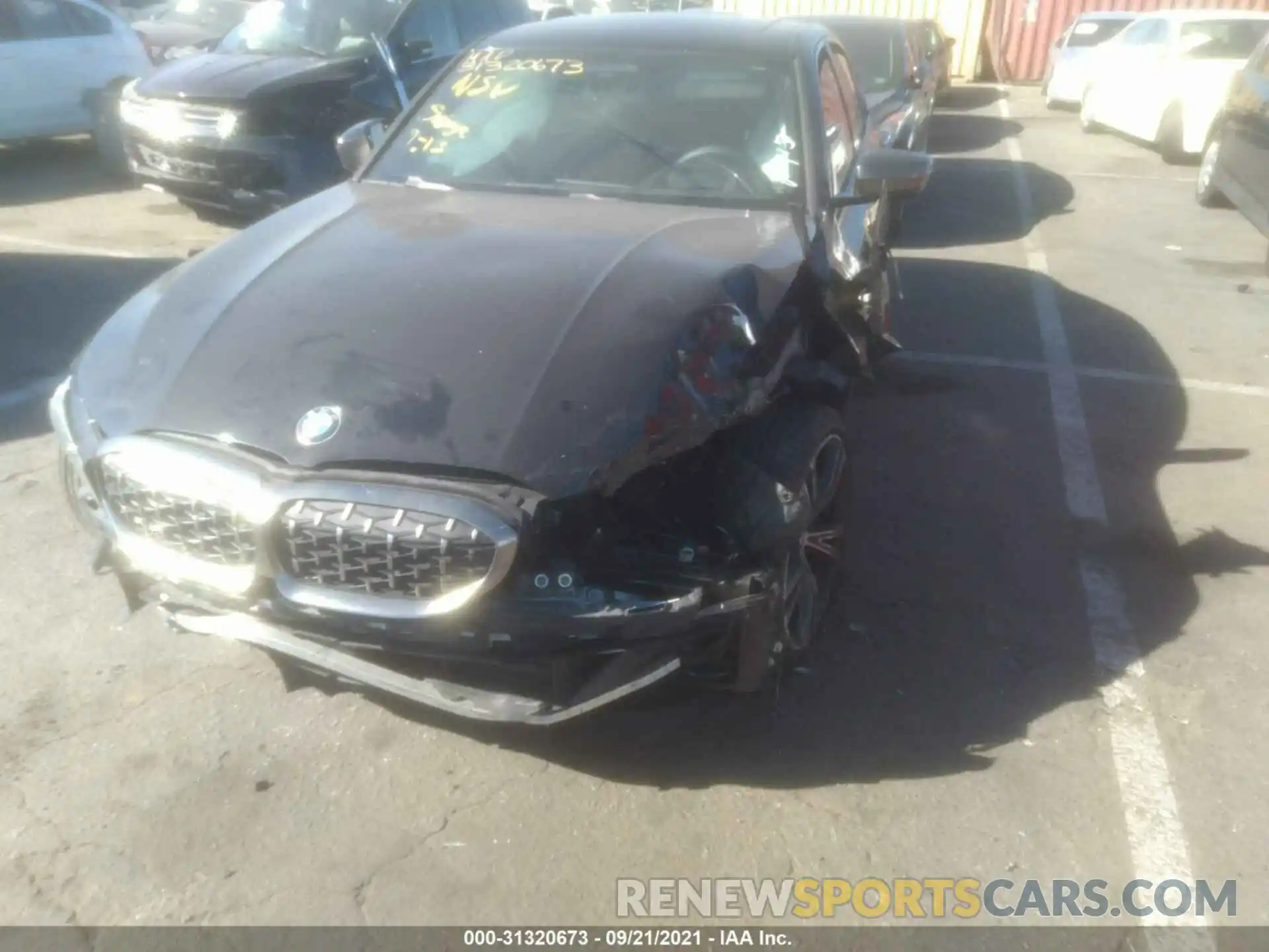 6 Photograph of a damaged car WBA5U7C01LFH57473 BMW 3 SERIES 2020