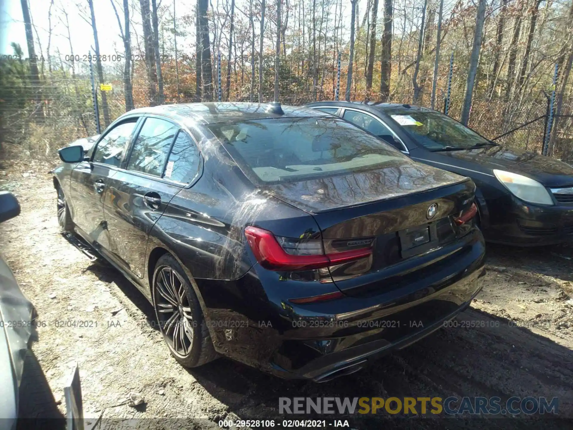 3 Photograph of a damaged car WBA5U7C02LFH01204 BMW 3 SERIES 2020