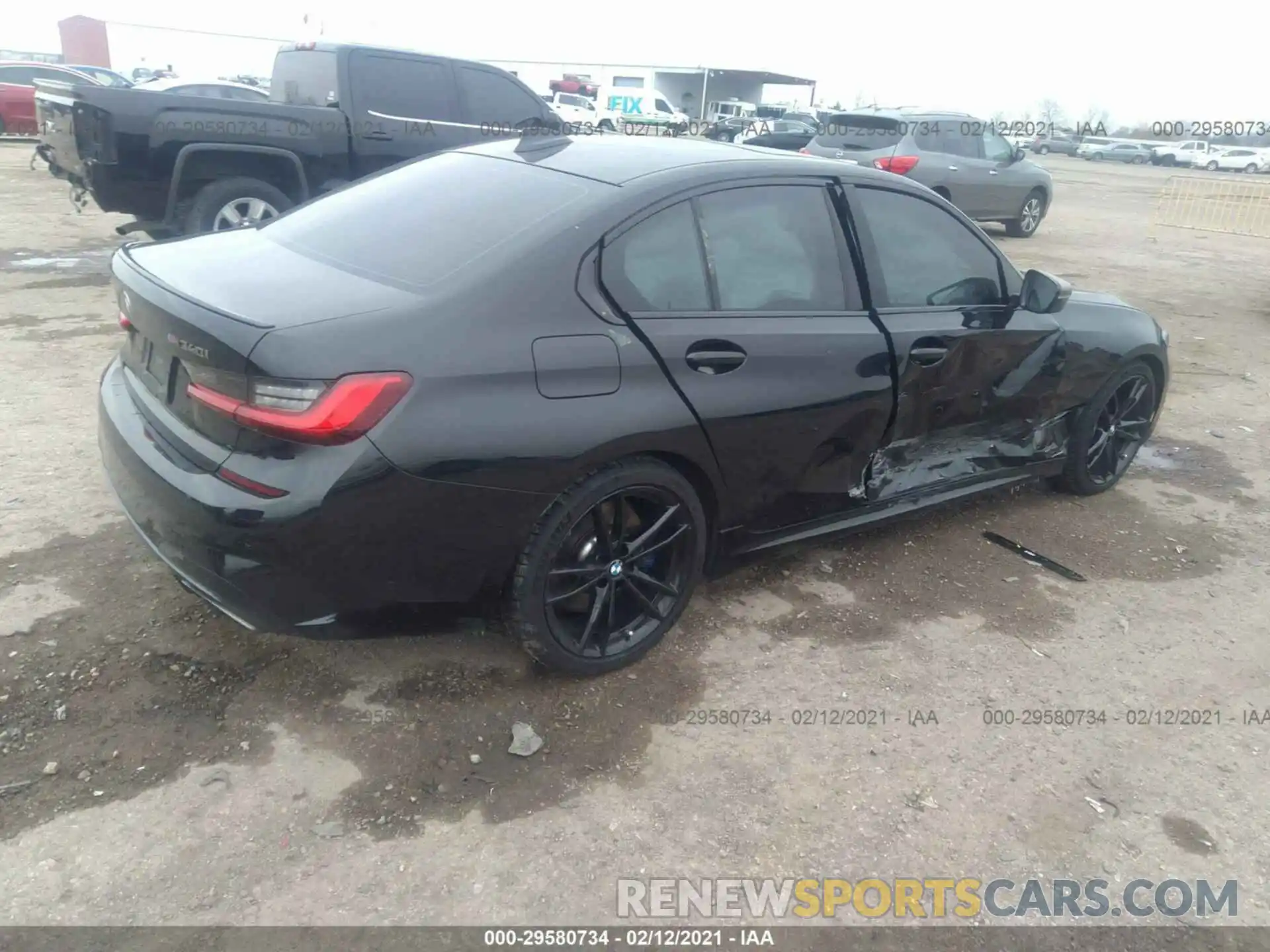 4 Photograph of a damaged car WBA5U7C02LFH16950 BMW 3 SERIES 2020