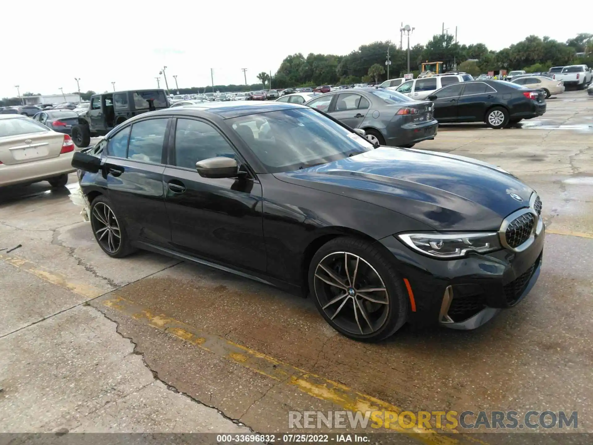 1 Photograph of a damaged car WBA5U7C04LFH28999 BMW 3 SERIES 2020