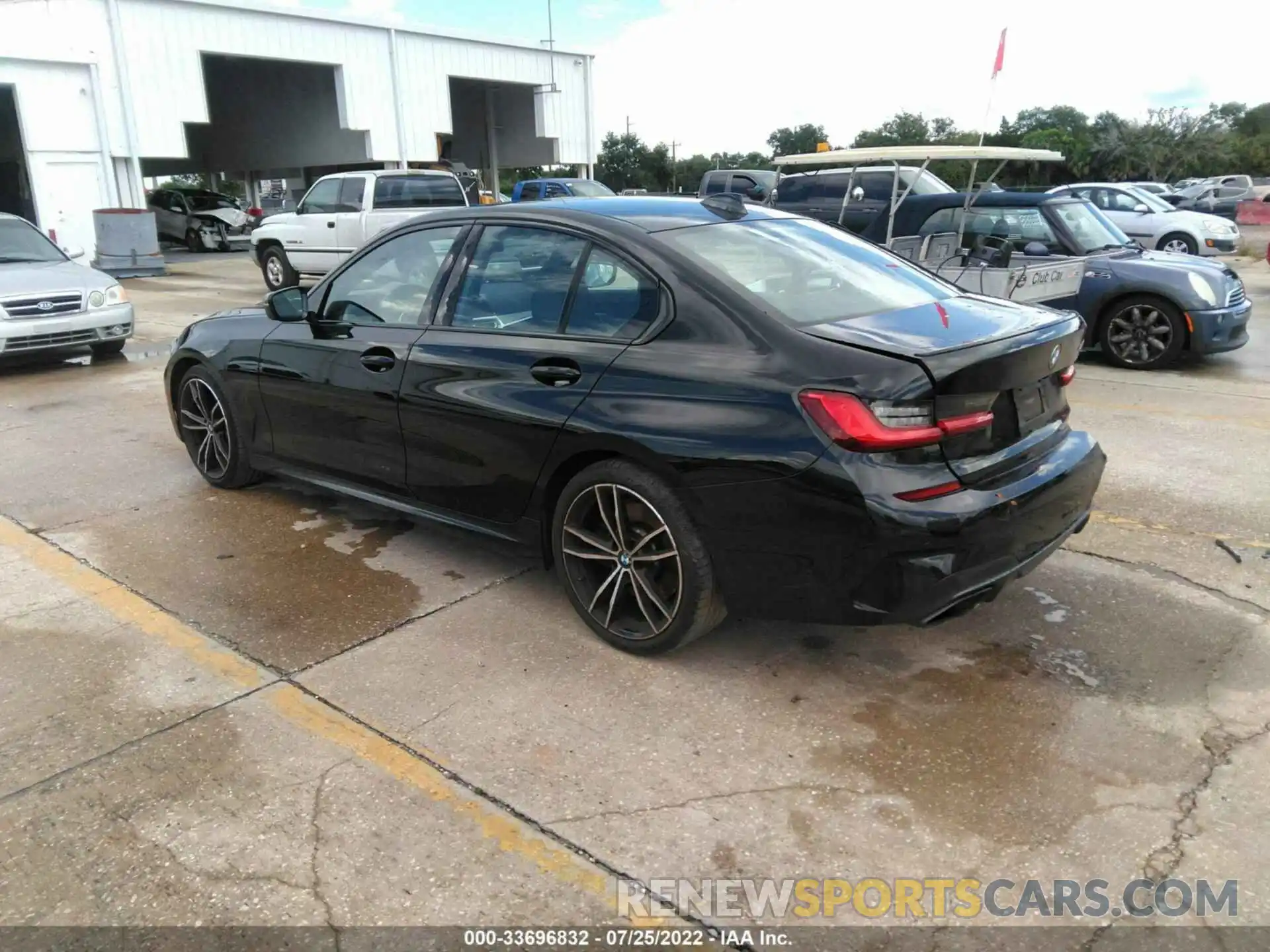 3 Photograph of a damaged car WBA5U7C04LFH28999 BMW 3 SERIES 2020