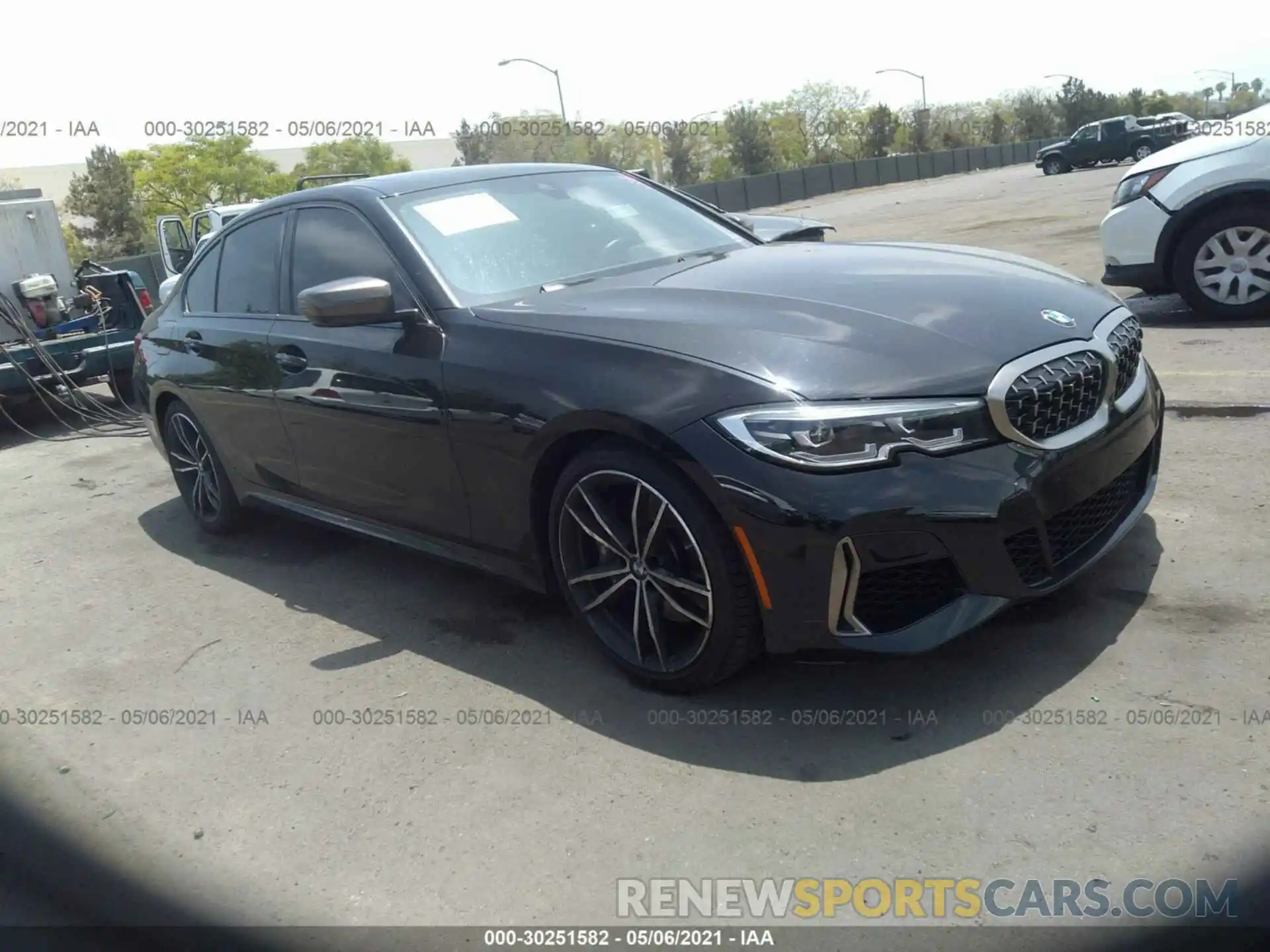 1 Photograph of a damaged car WBA5U7C05LA232345 BMW 3 SERIES 2020