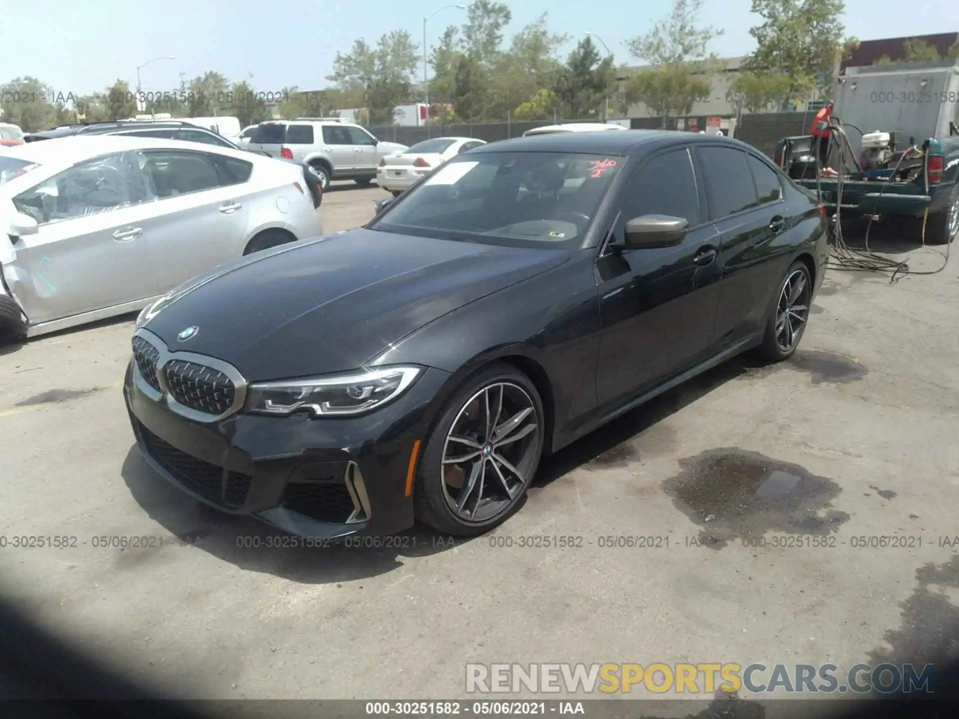 2 Photograph of a damaged car WBA5U7C05LA232345 BMW 3 SERIES 2020