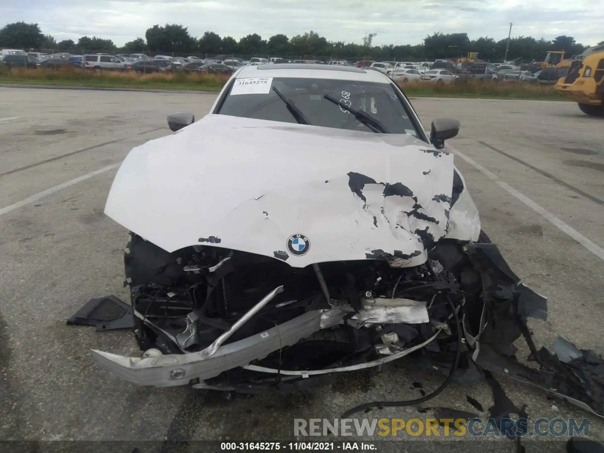 6 Photograph of a damaged car WBA5U7C06LFH53368 BMW 3 SERIES 2020