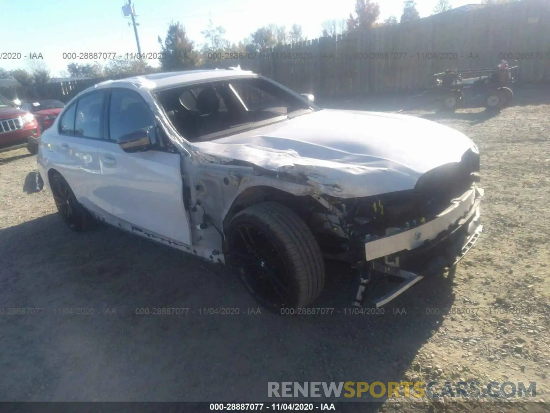 1 Photograph of a damaged car WBA5U7C07LAF53967 BMW 3 SERIES 2020