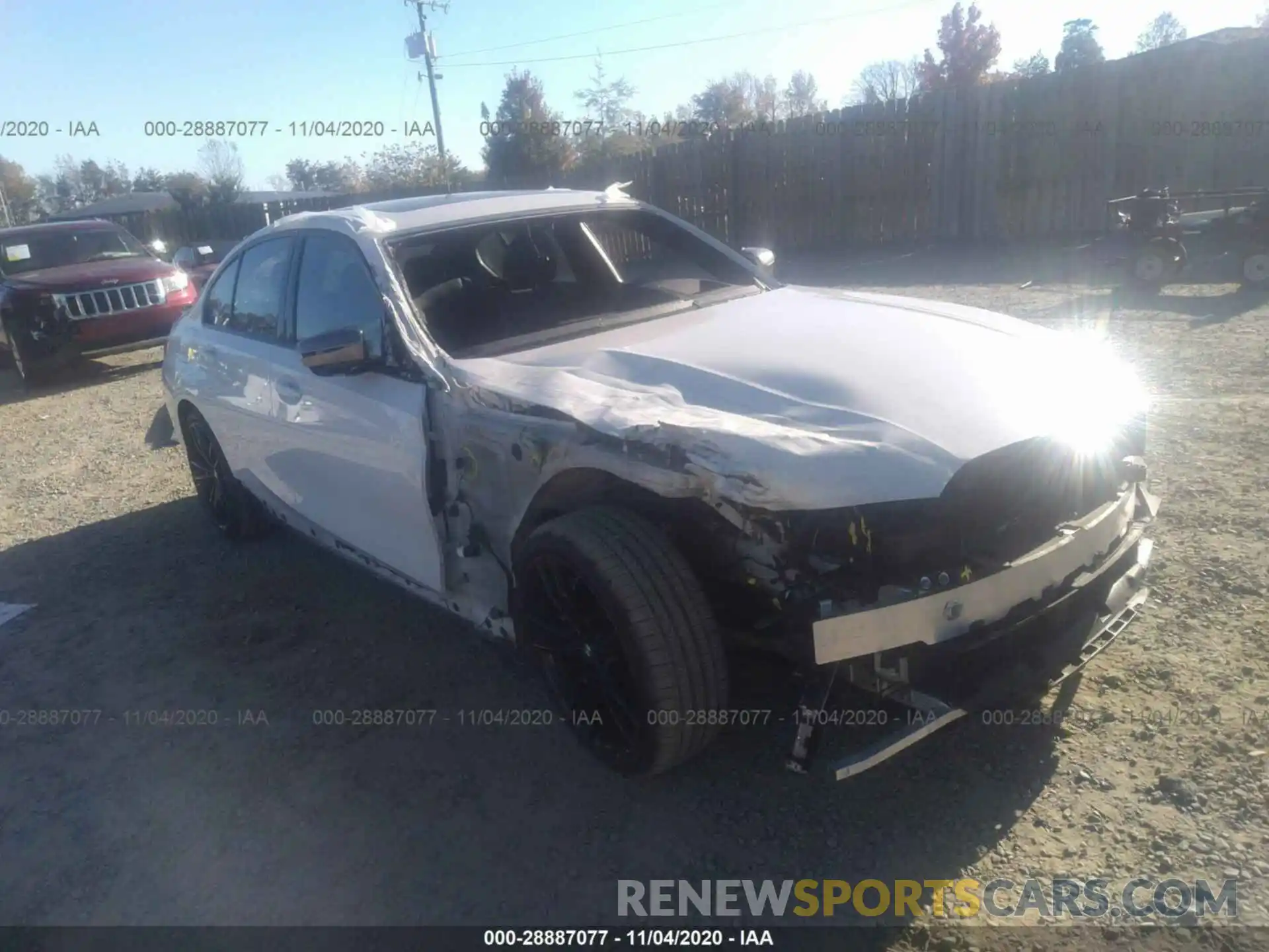 6 Photograph of a damaged car WBA5U7C07LAF53967 BMW 3 SERIES 2020