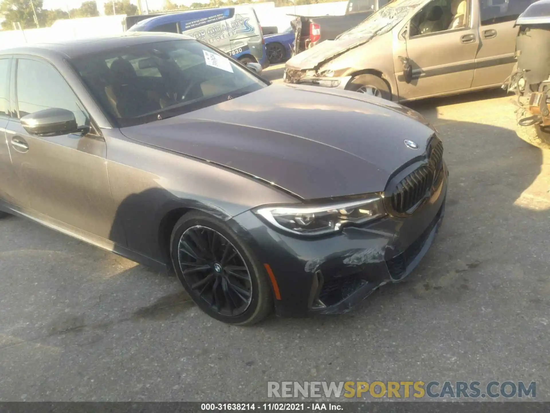 6 Photograph of a damaged car WBA5U7C08LFH44235 BMW 3 SERIES 2020