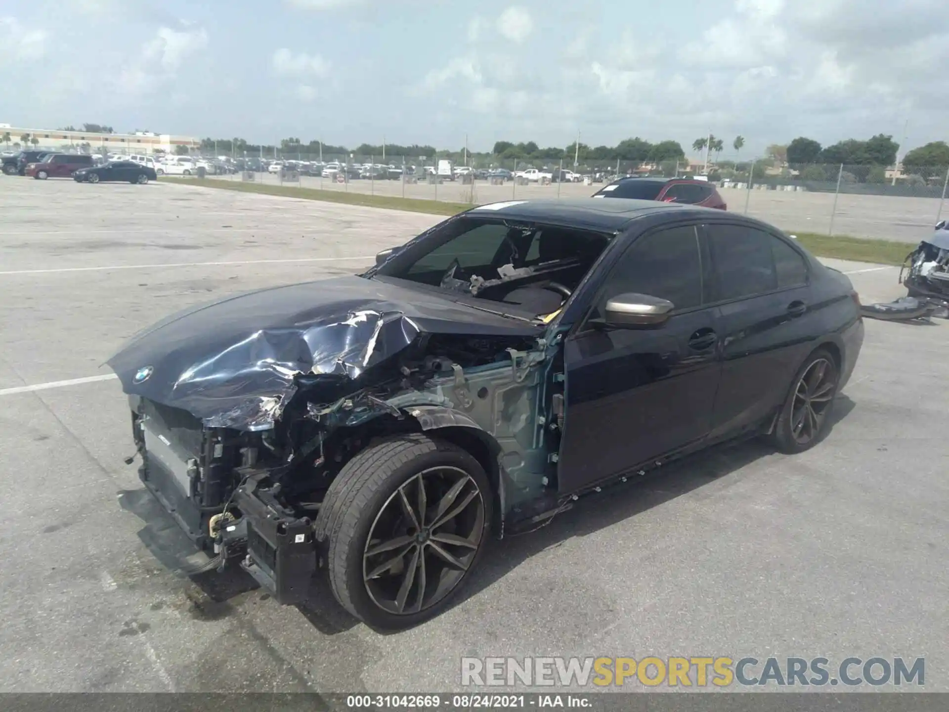 2 Photograph of a damaged car WBA5U7C09LA234180 BMW 3 SERIES 2020