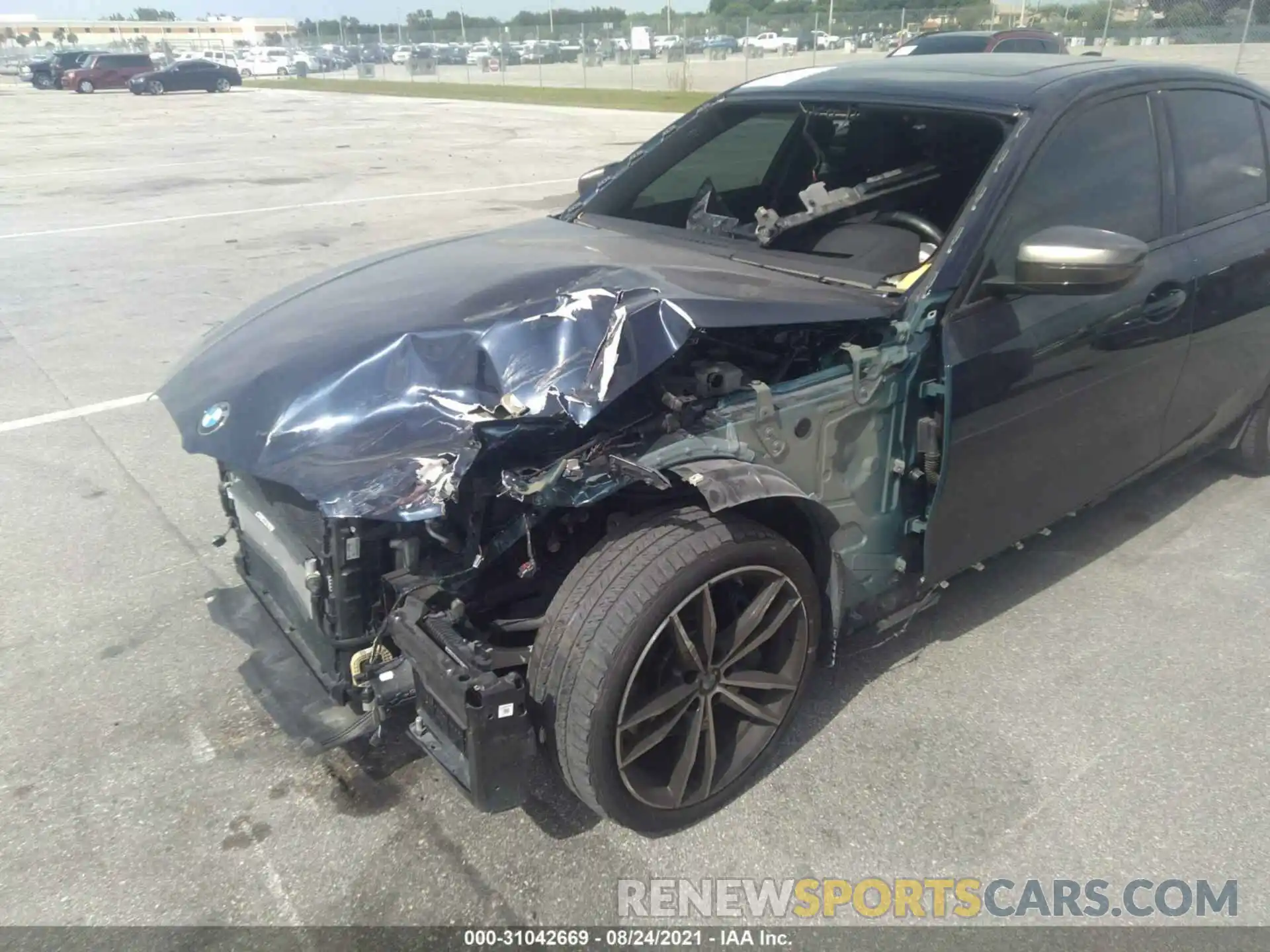 6 Photograph of a damaged car WBA5U7C09LA234180 BMW 3 SERIES 2020