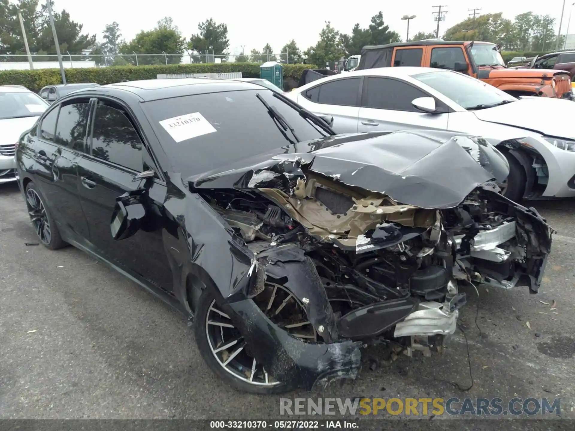 1 Photograph of a damaged car WBA5U7C09LFH07324 BMW 3 SERIES 2020