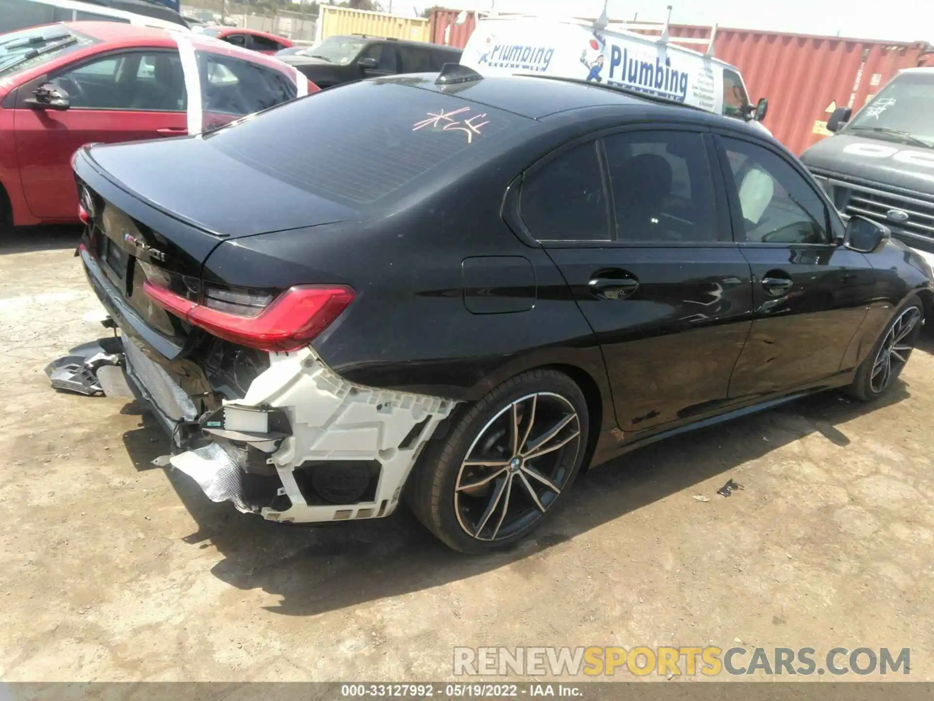 4 Photograph of a damaged car WBA5U7C0XLFH47766 BMW 3 SERIES 2020