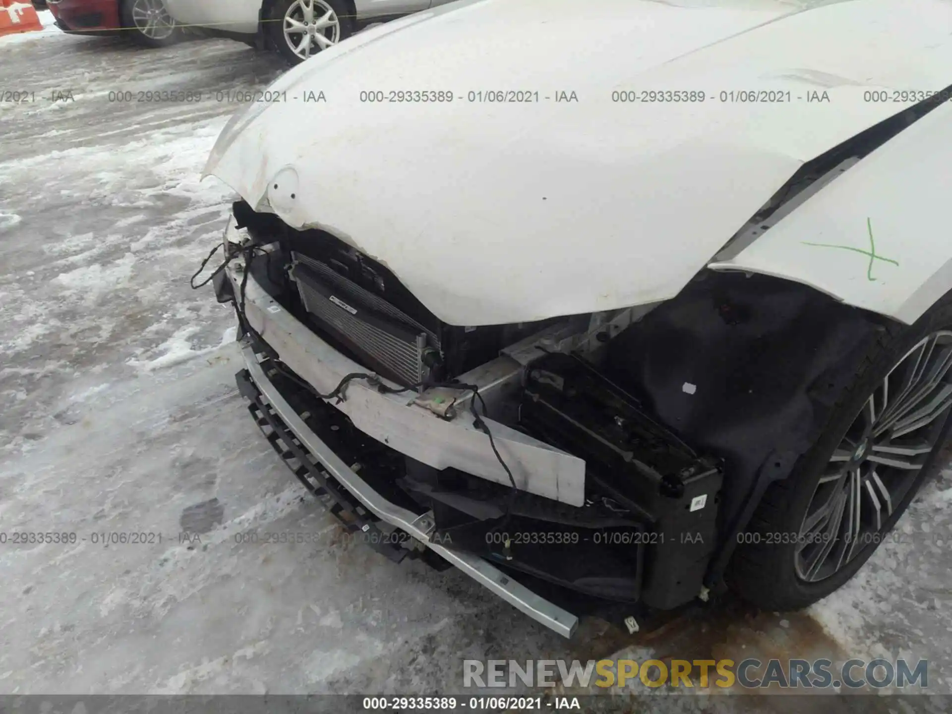 6 Photograph of a damaged car WBA5U9C00LFJ80699 BMW 3 SERIES 2020