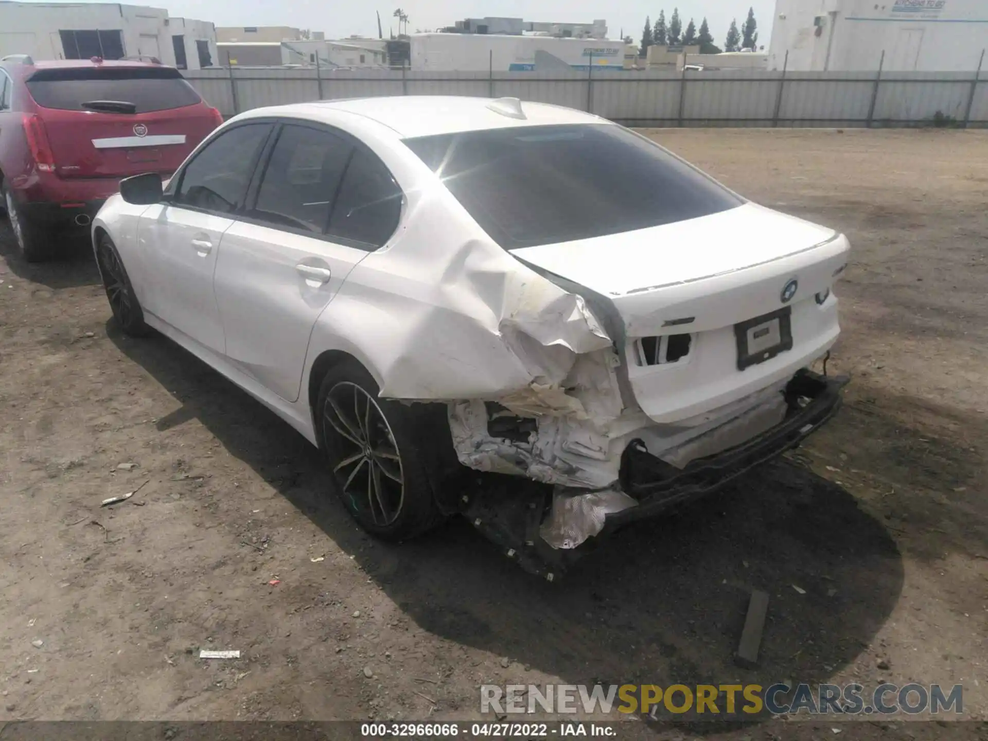 3 Photograph of a damaged car WBA5U9C01LAF54611 BMW 3 SERIES 2020