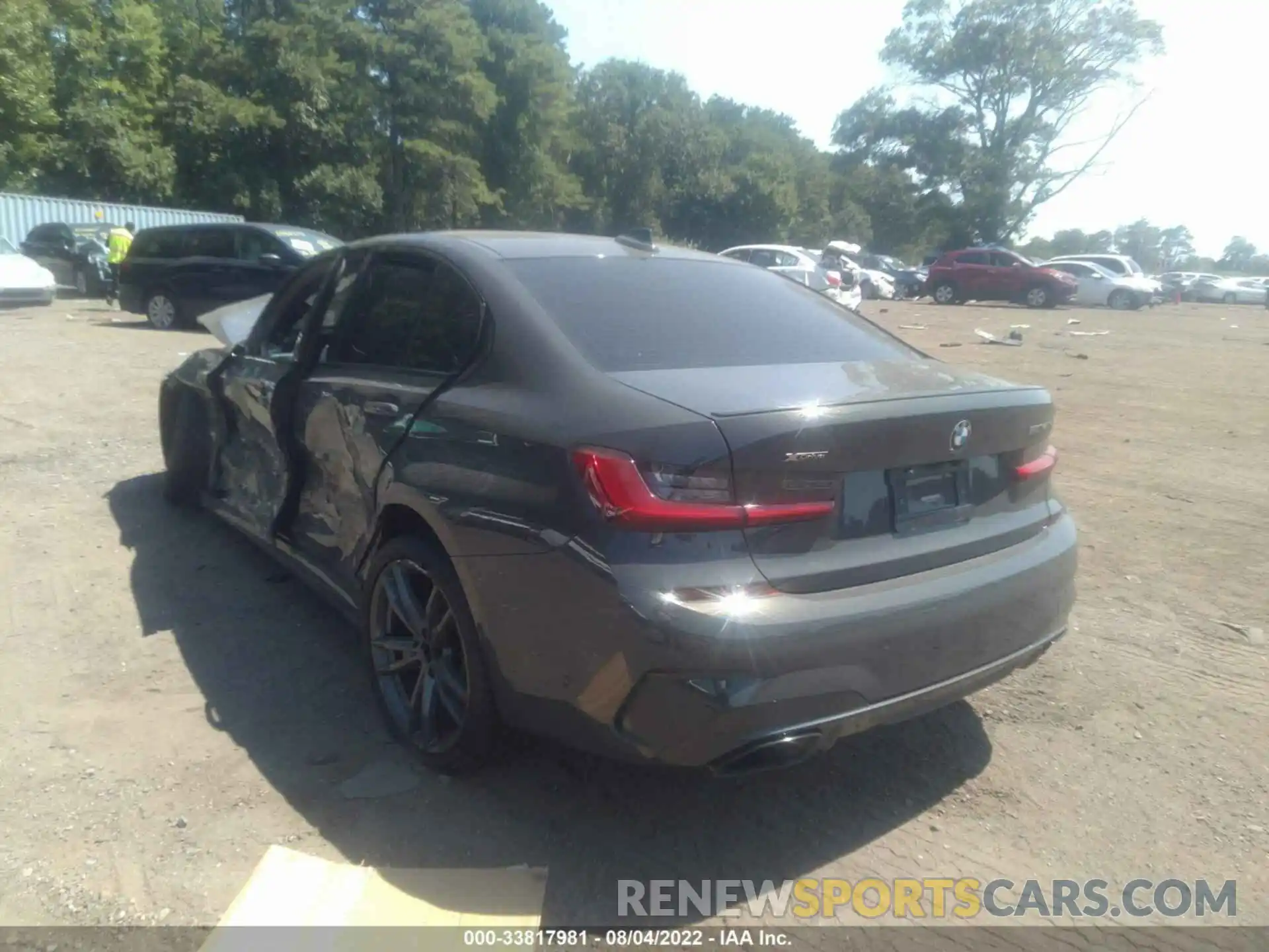 3 Photograph of a damaged car WBA5U9C02LFH74052 BMW 3 SERIES 2020