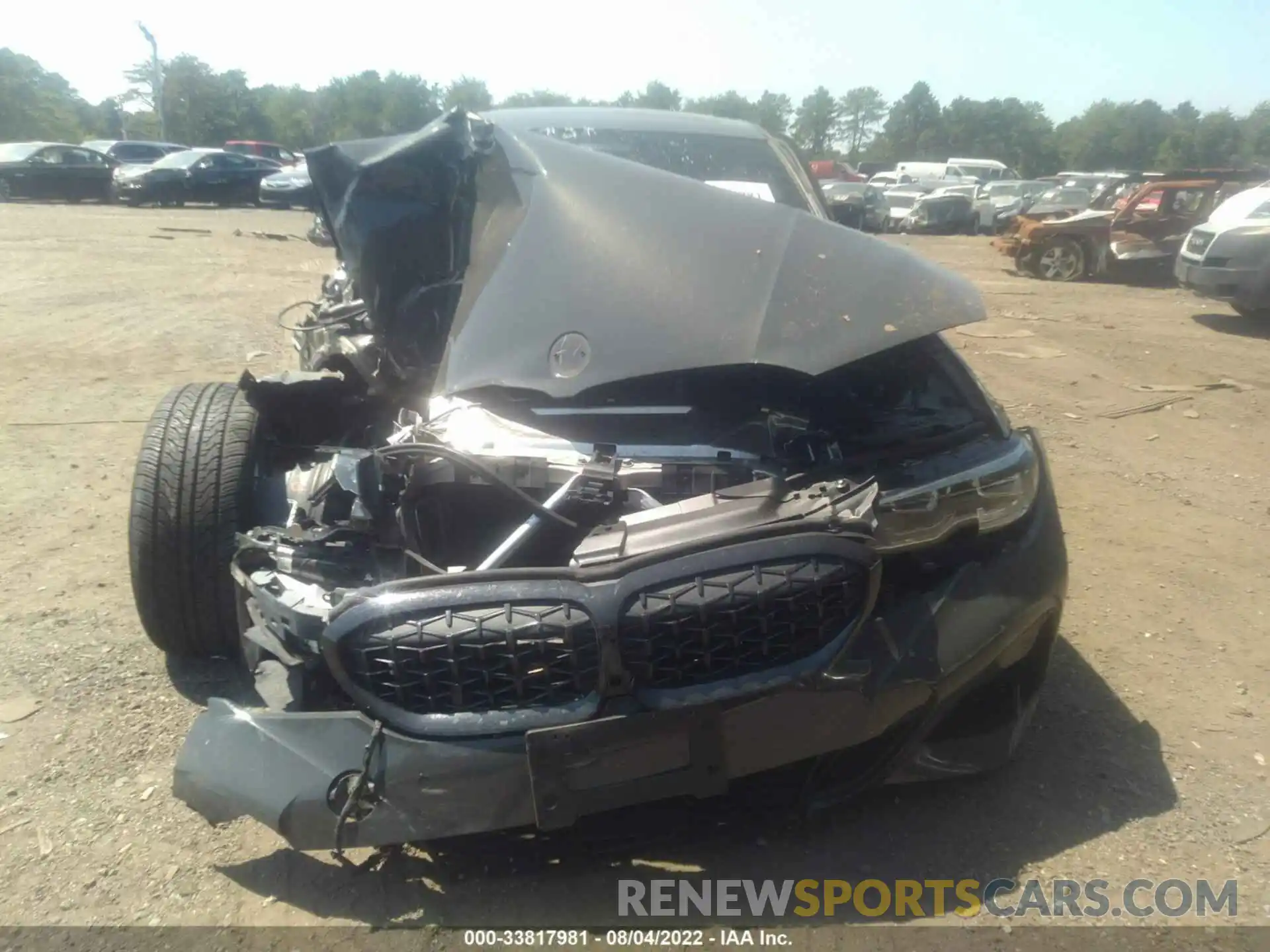 6 Photograph of a damaged car WBA5U9C02LFH74052 BMW 3 SERIES 2020