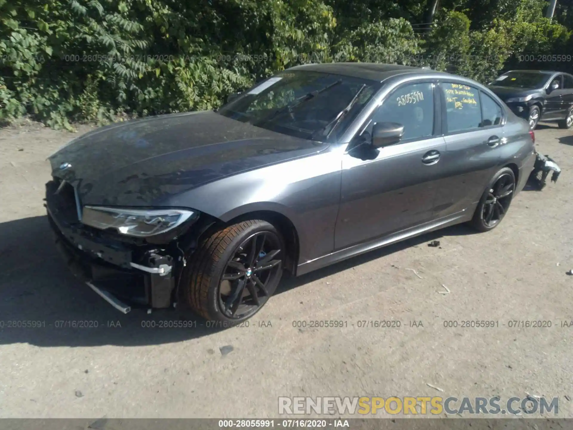 2 Фотография поврежденного автомобиля WBA5U9C03LA380487 BMW 3 SERIES 2020