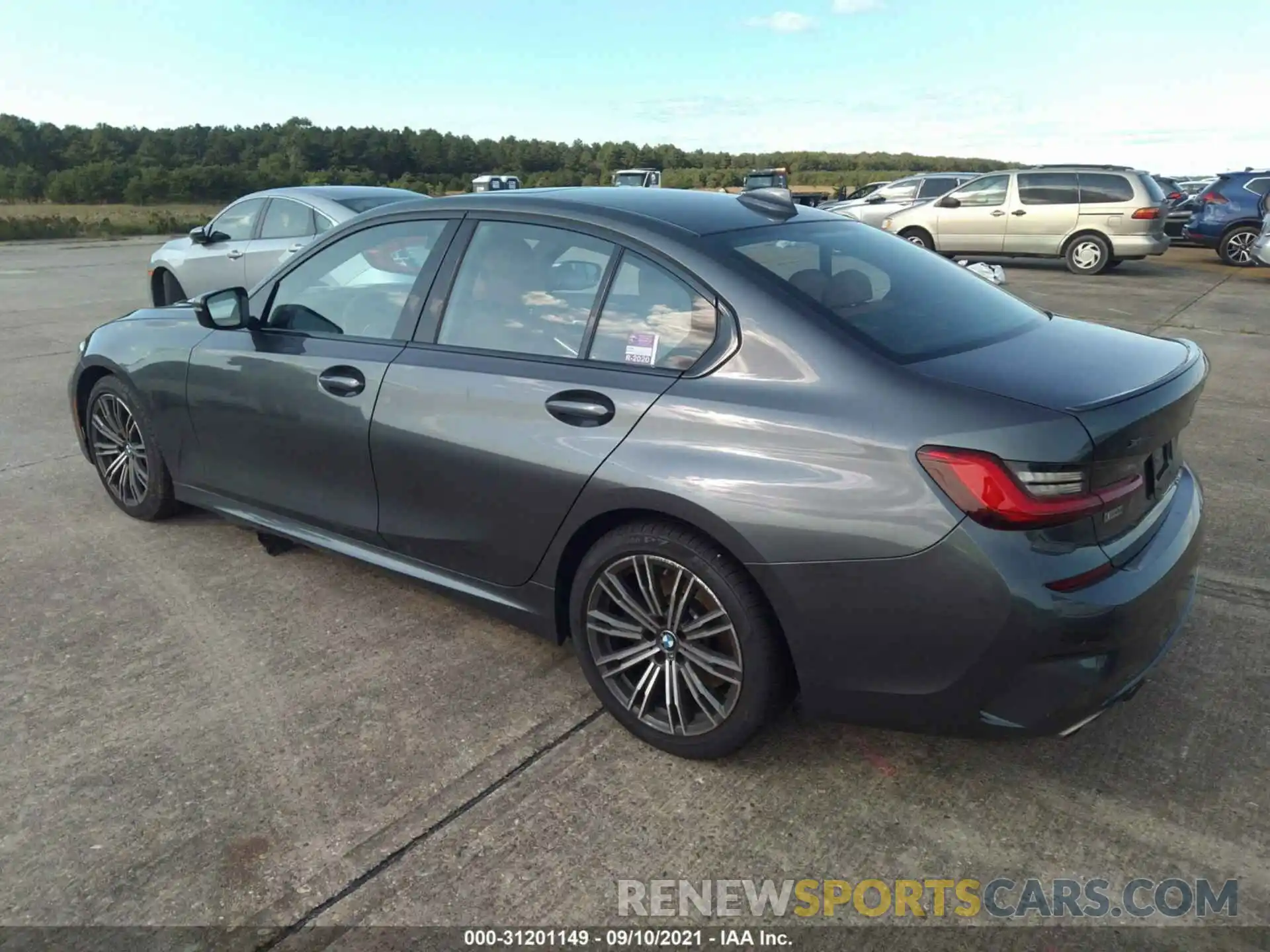 3 Photograph of a damaged car WBA5U9C03LFH12224 BMW 3 SERIES 2020