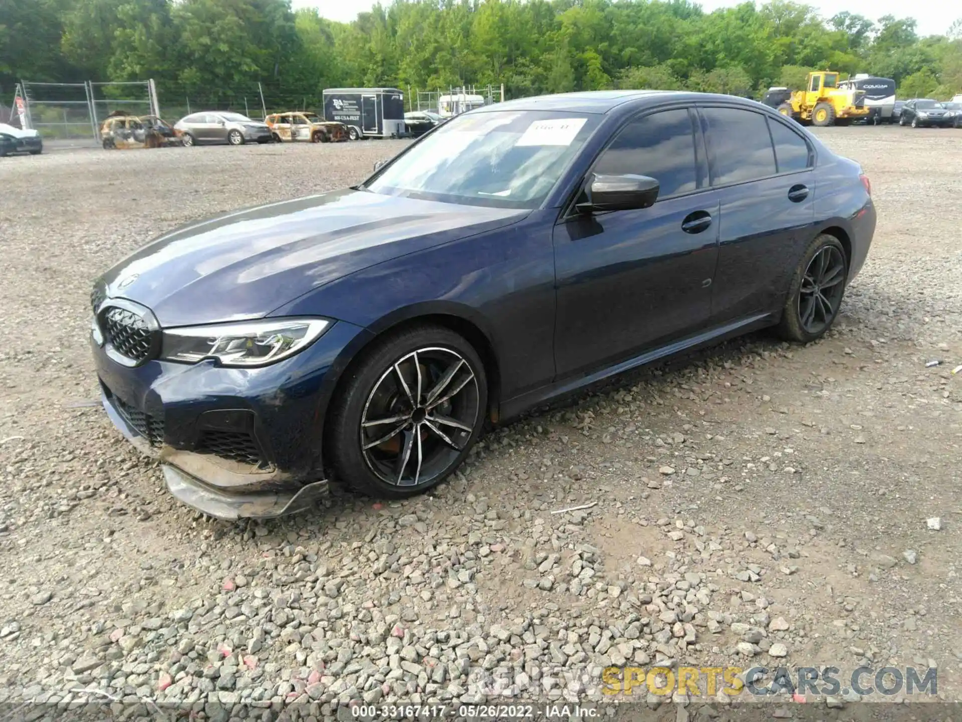 2 Фотография поврежденного автомобиля WBA5U9C05LA380135 BMW 3 SERIES 2020