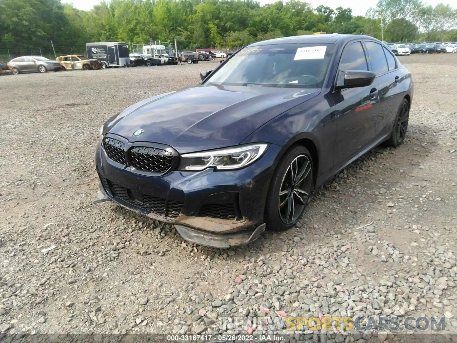 6 Фотография поврежденного автомобиля WBA5U9C05LA380135 BMW 3 SERIES 2020