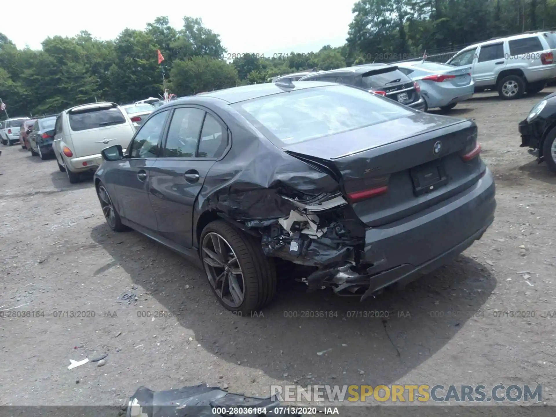 3 Photograph of a damaged car WBA5U9C05LA380281 BMW 3 SERIES 2020