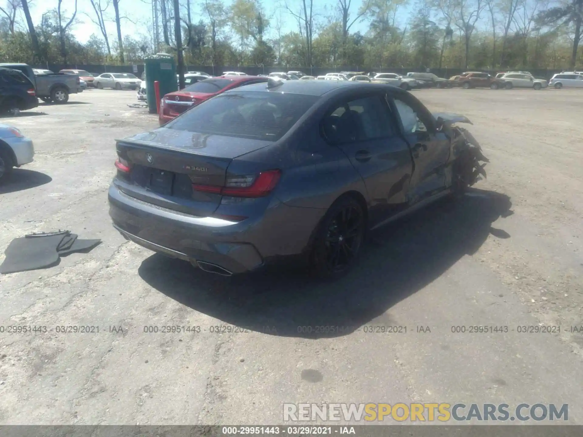 4 Фотография поврежденного автомобиля WBA5U9C05LA380426 BMW 3 SERIES 2020