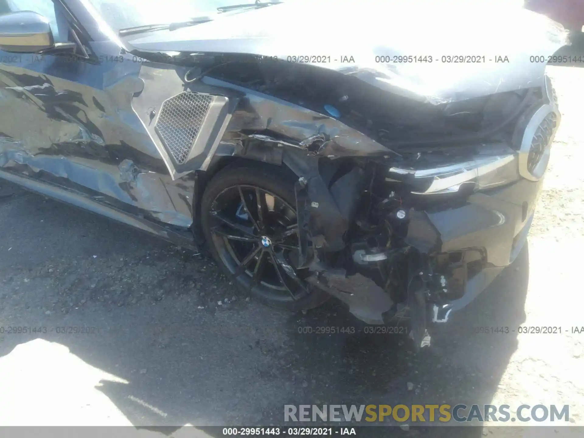 6 Фотография поврежденного автомобиля WBA5U9C05LA380426 BMW 3 SERIES 2020