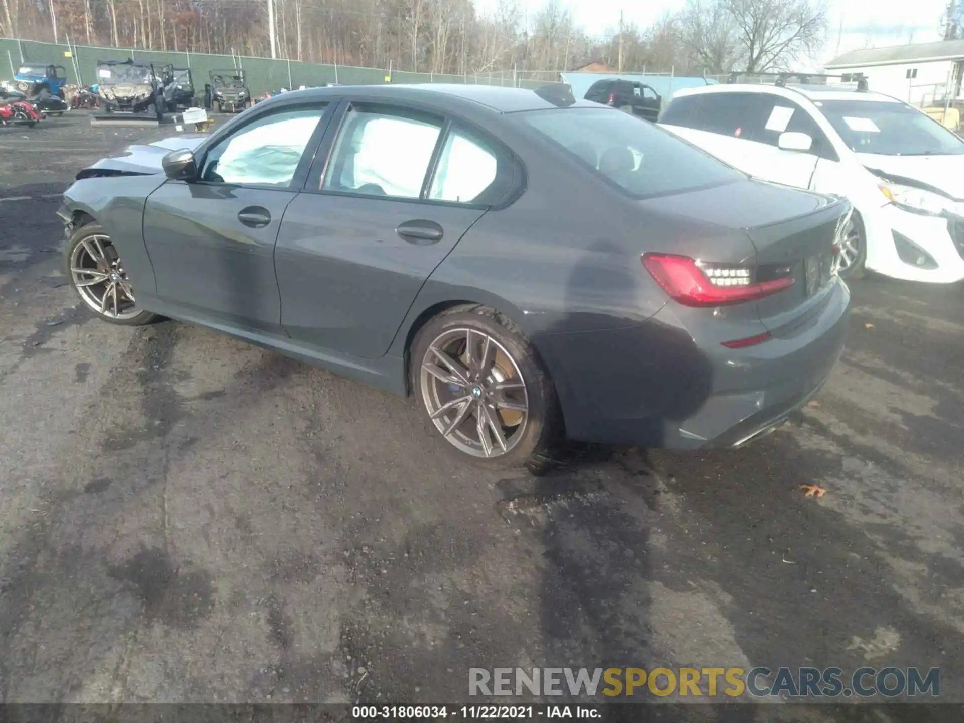 3 Photograph of a damaged car WBA5U9C05LFJ74929 BMW 3 SERIES 2020