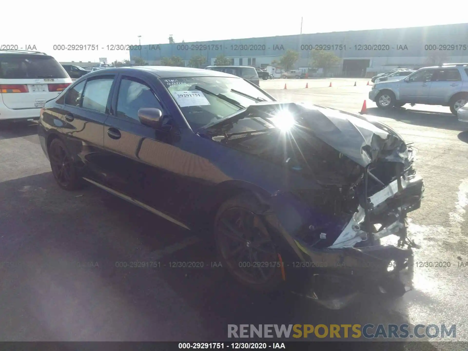 1 Photograph of a damaged car WBA5U9C06LFH11519 BMW 3 SERIES 2020