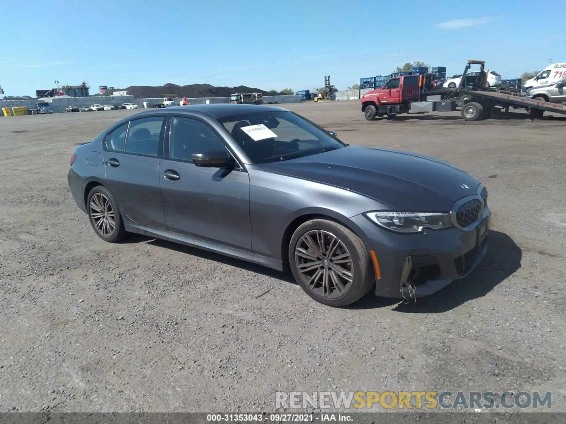 1 Photograph of a damaged car WBA5U9C08LFH06418 BMW 3 SERIES 2020