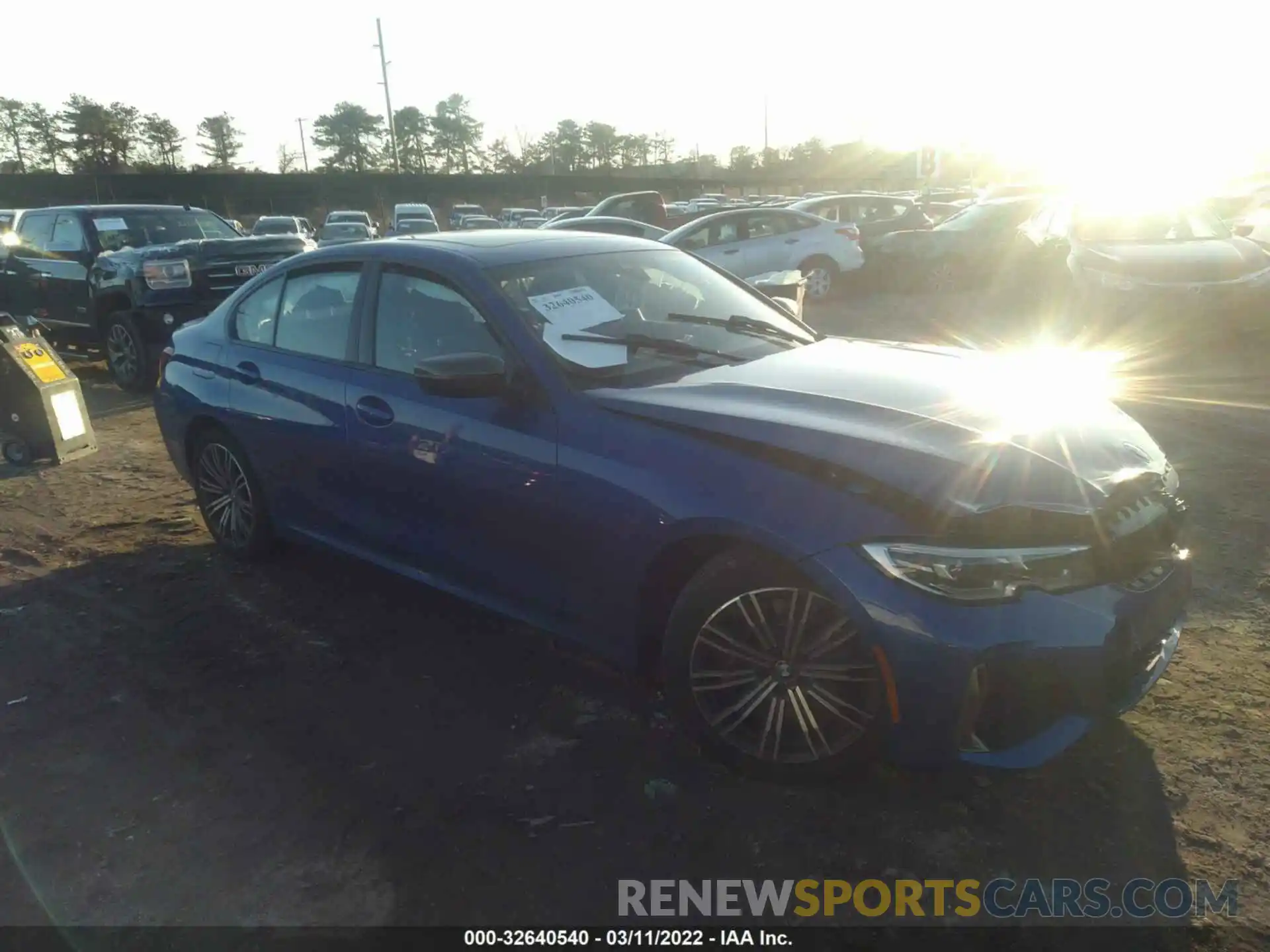 1 Photograph of a damaged car WBA5U9C08LFJ90008 BMW 3 SERIES 2020