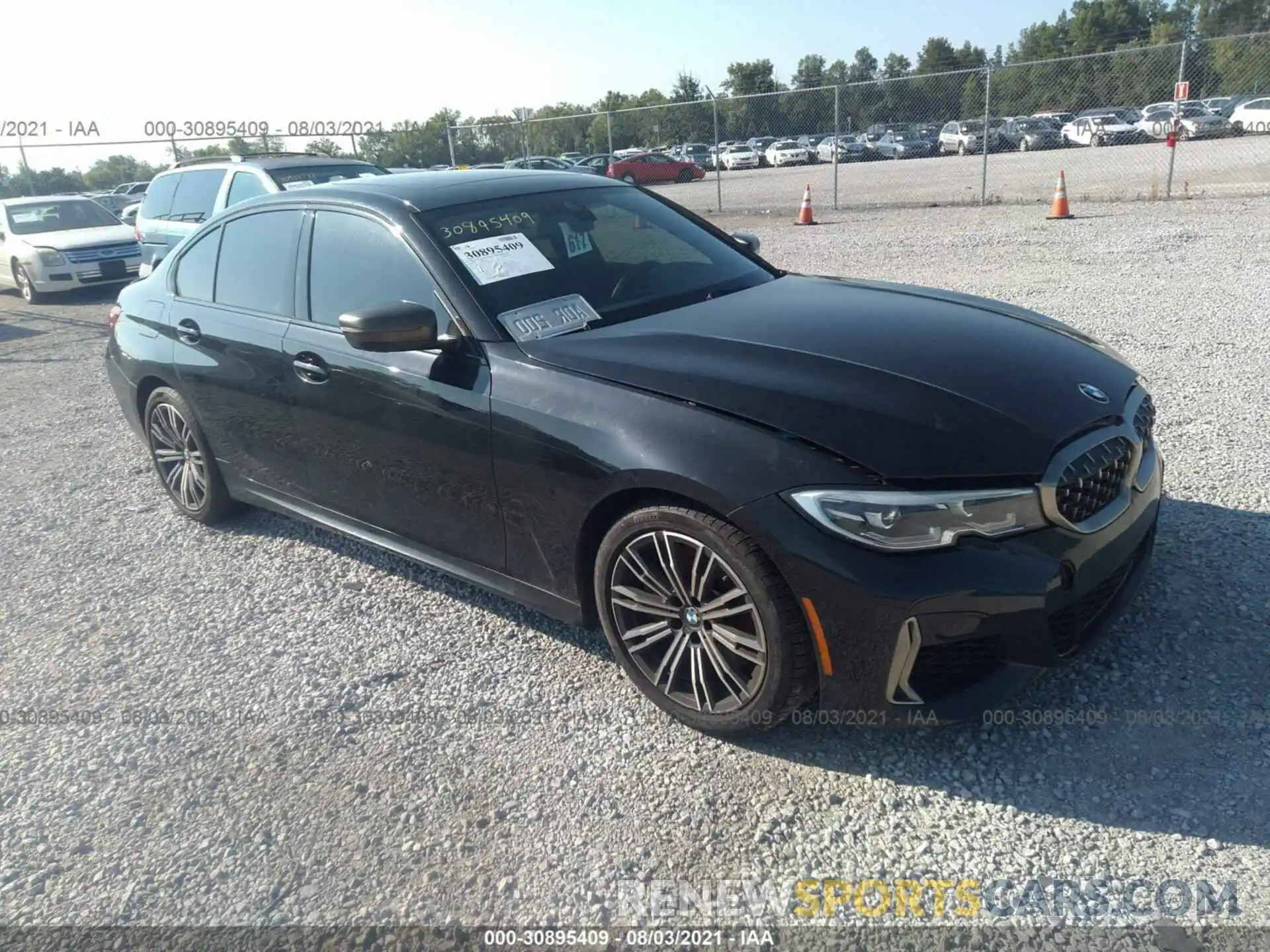 1 Photograph of a damaged car WBA5U9C09LFH32848 BMW 3 SERIES 2020